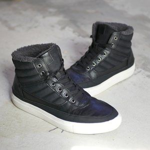 Arizona Mens Dewey Lace-Up Boots/Hightop Flat Heel